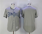 Customized Men's San Diego Padres Gray Flexbase Collection Stitched Jersey,baseball caps,new era cap wholesale,wholesale hats
